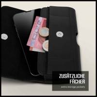 moex Snap Bag für Ulefone S9 Pro – Handy Gürteltasche aus PU Leder, Quertasche mit Gürtel Clip