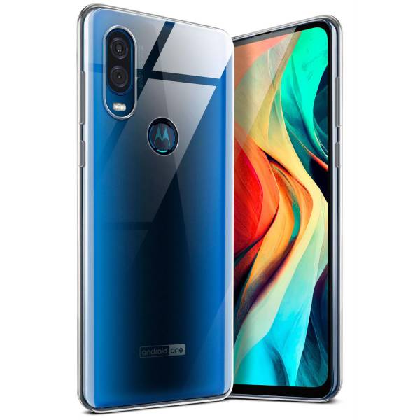 Für Motorola One Vision | Kristallklare, dünne Silikonhülle | AERO CASE