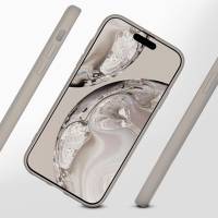 ONEFLOW Soft Case für Apple iPhone 15 – weiche Handyhülle aus Silikon mit Kameraschutz