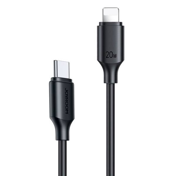 Joyroom USB-C auf Lightning 0,25m – 20W Ladekabel, Datenübertragung mit USB-C auf Lightning, bis zu 480 Mbit/s