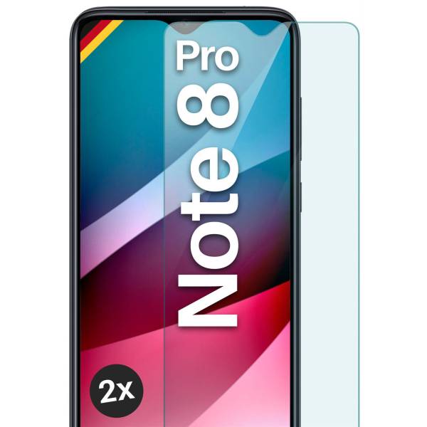 moex ShockProtect Redmi Note 8 Pro Panzerglas Klar