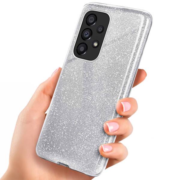 ONEFLOW Glitter Case für Samsung Galaxy A33 5G – Glitzer Hülle aus TPU, designer Handyhülle