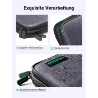 UGREEN Elektronik-Reisetasche – Großräumige Zubehörtasche für Kabel und diverse Geräte – Zweischichtig