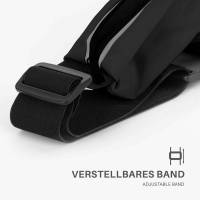 moex Easy Bag für LG V30S ThinQ – Handy Laufgürtel zum Joggen, Fitness Sport Lauftasche