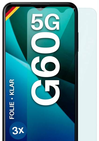 moex FlexProtect Klar für Nokia G60 5G – Schutzfolie für unsichtbaren Displayschutz, Ultra klar