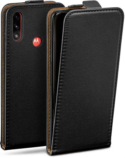 moex Flip Case für Motorola Moto E7 Power – PU Lederhülle mit 360 Grad Schutz, klappbar