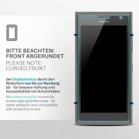 moex FlexProtect Klar für Nokia Lumia 730 – Schutzfolie für unsichtbaren Displayschutz, Ultra klar