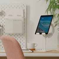 IKEA HAVREHOJ – Tablet Stütze und Handyhalter Tisch, Mobiltelefon Ständer für alle Geräte