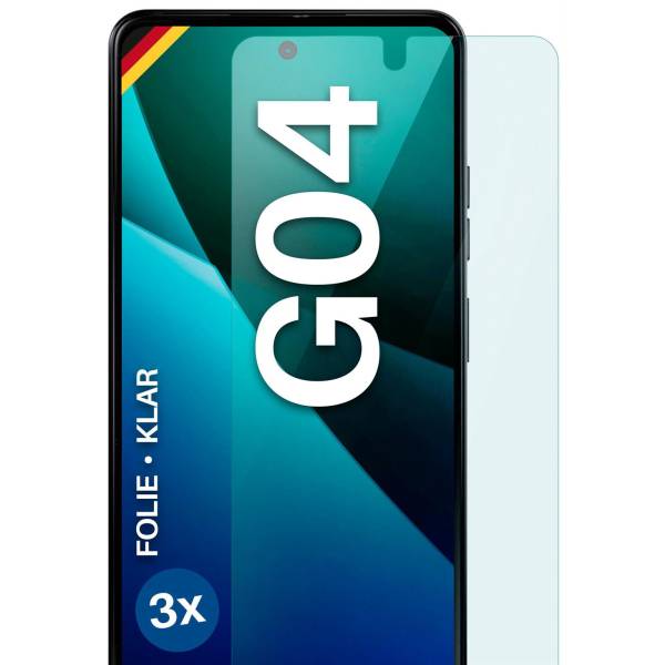 moex FlexProtect Motorola Moto G04 Schutzfolie Klar