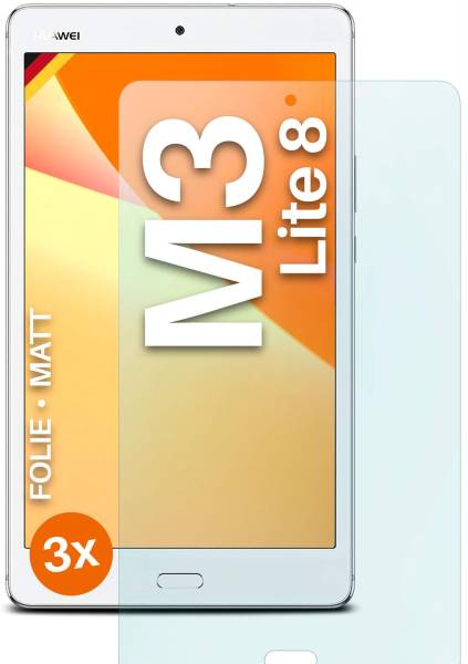moex FlexProtect Matt für Huawei MediaPad M3 Lite 8 – Anti Reflex Schutzfolie für besten Displayschutz, Matt