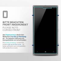 moex FlexProtect Klar für Nokia Lumia 830 – Schutzfolie für unsichtbaren Displayschutz, Ultra klar