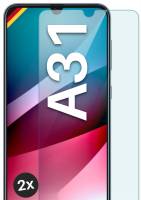 moex ShockProtect Klar für Samsung Galaxy A31 – Panzerglas für kratzfesten Displayschutz, Ultra klar