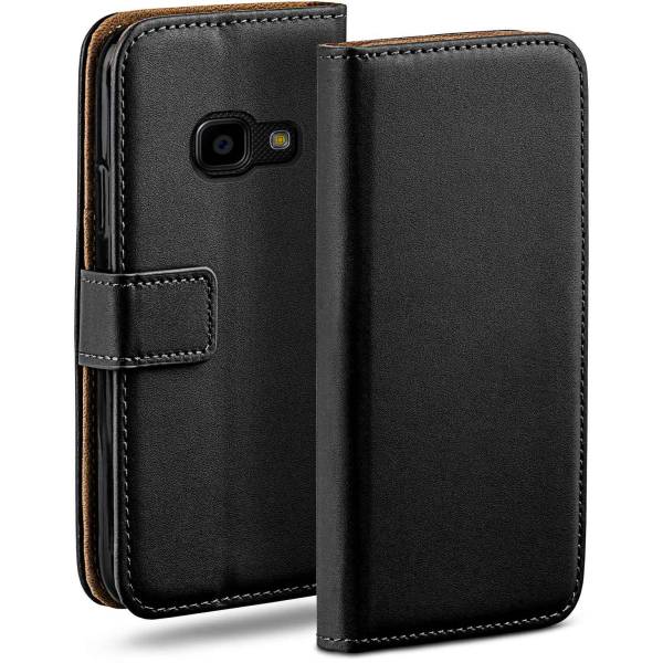 moex Book Case für Samsung Galaxy Xcover 4 Klapphülle mit Kartenfach