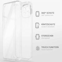 ONEFLOW Touch Case für Xiaomi Mi 11 Lite – 360 Grad Full Body Schutz, komplett beidseitige Hülle