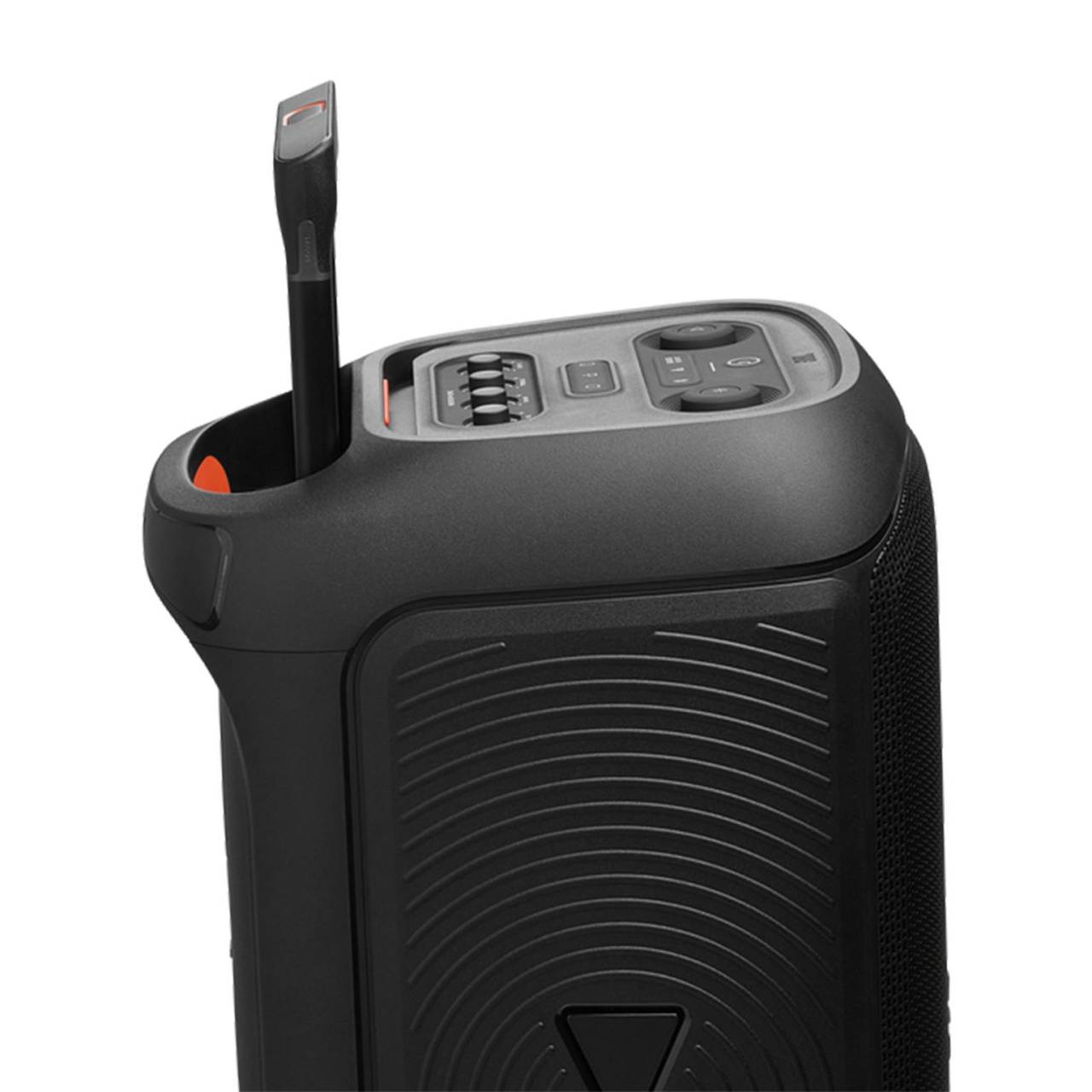 JBL PartyBox Stage 320 – Transportabler Bluetooth-Lautsprecher mit langer Akkulaufzeit und integrierter Lichtshow