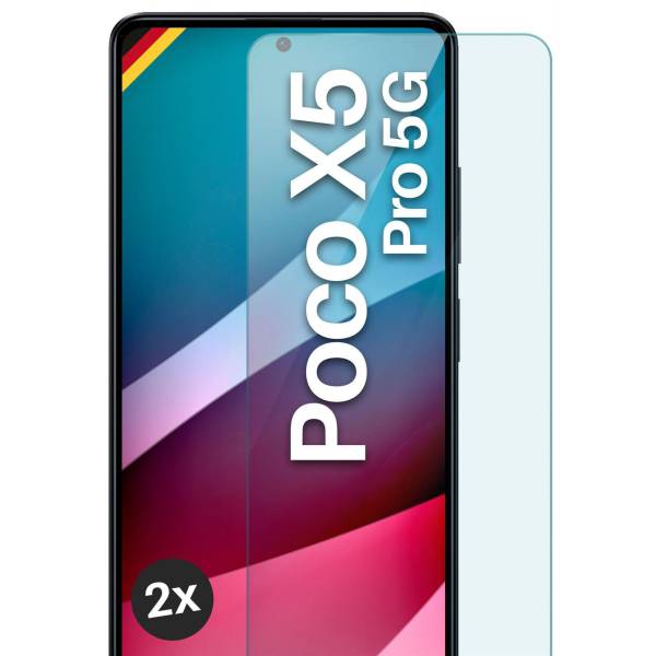 moex ShockProtect Poco X5 Pro 5G Panzerglas Klar