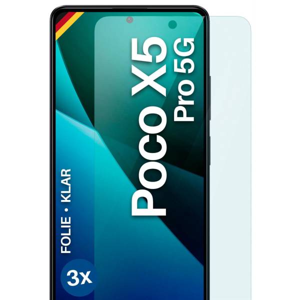 moex FlexProtect Poco X5 Pro 5G Schutzfolie Klar