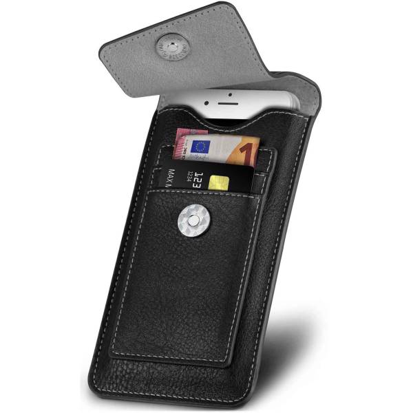 ONEFLOW Zeal Case Samsung Galaxy S25 Lederhülle mit Kartenfach