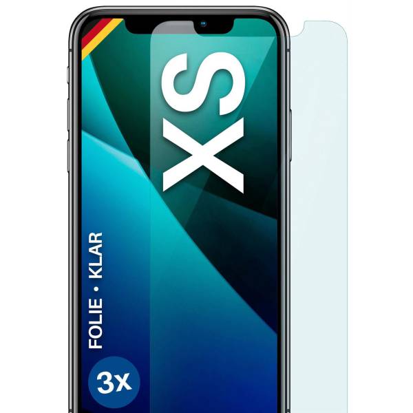 moex FlexProtect iPhone XS Schutzfolie Klar
