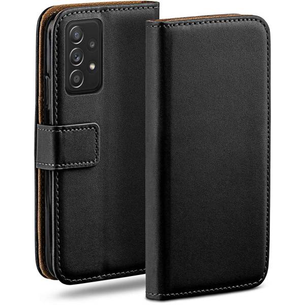 moex Book Case für Samsung Galaxy A52 Klapphülle mit Kartenfach