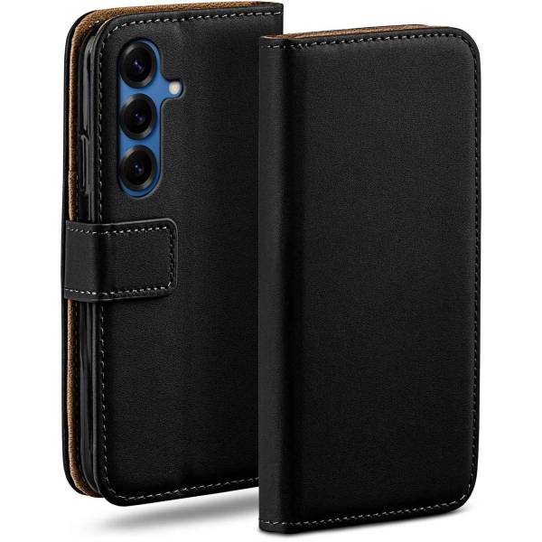 moex Book Case für Samsung Galaxy S25 Klapphülle mit Kartenfach