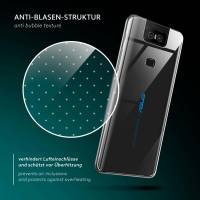 moex Aero Case für Asus Zenfone 6 (2019) – Durchsichtige Hülle aus Silikon, Ultra Slim Handyhülle