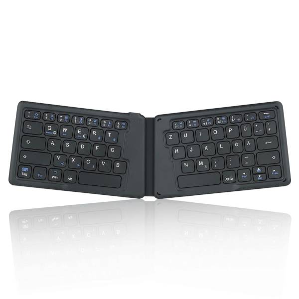 Perixx PERIBOARD-805 Ergo – Faltbare Bluetooth-Tastatur, ergonomisches Design, kompatibel mit iOS, Android, Windows