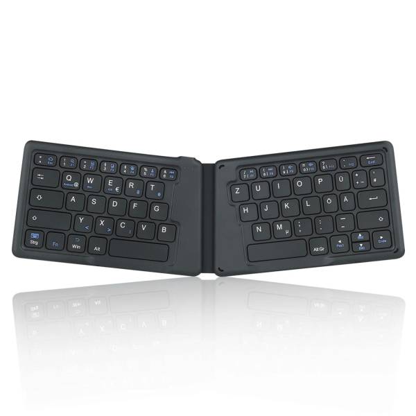 Perixx PERIBOARD-805 Ergo – Faltbare Bluetooth-Tastatur, ergonomisches Design, kompatibel mit iOS, Android