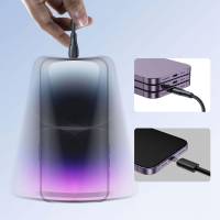 Joyroom Ladekabel – USB A auf Lightning für iPhone und iPad, Schnellladekabel Surpass Serie, Nylon, Länge 3,0m