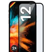 moex CurveProtect für Apple iPhone 12 – Full Screen Schutzfolie – Curved 3D Panzerglas