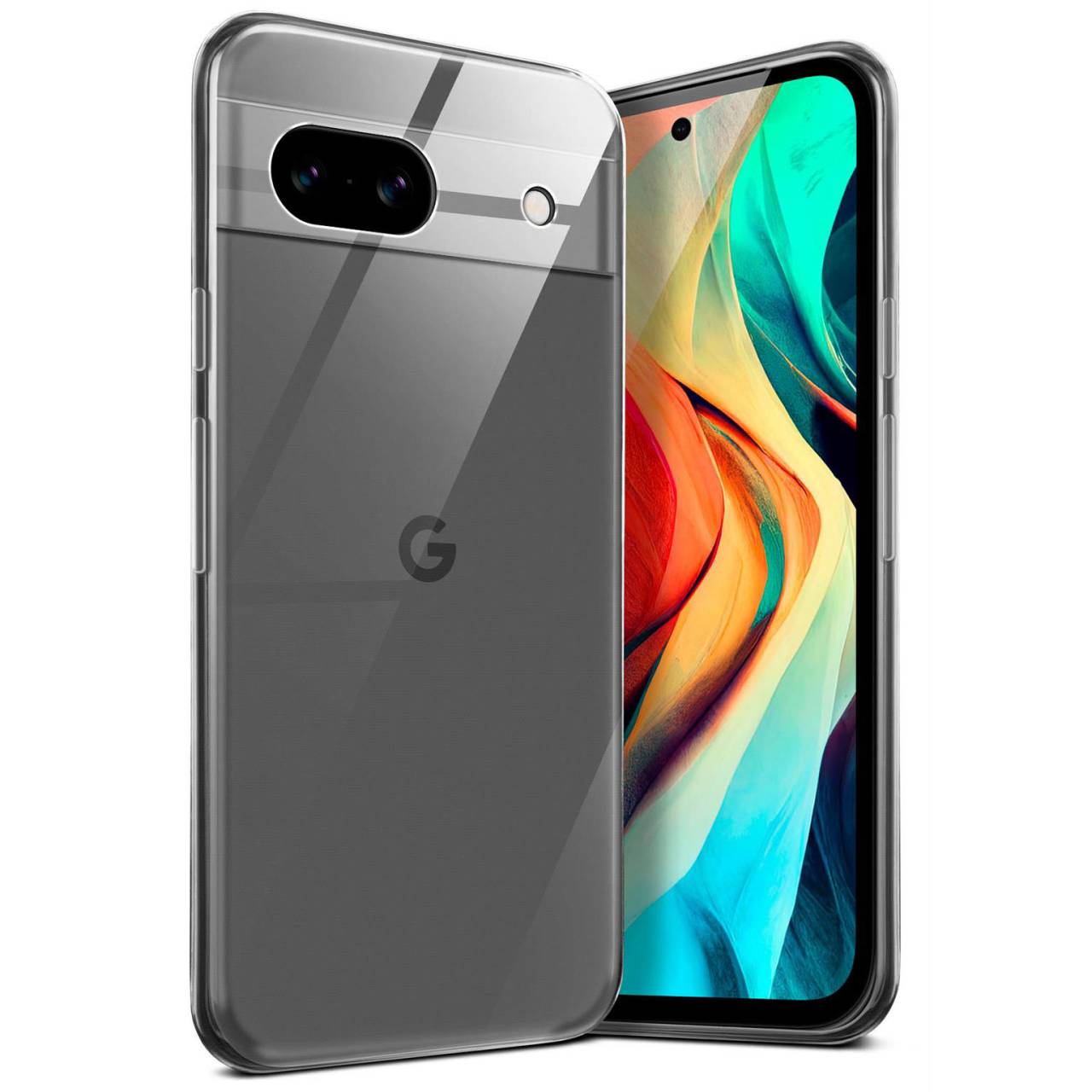 moex Aero Case Google Pixel 8a durchsichtig aus Silikon