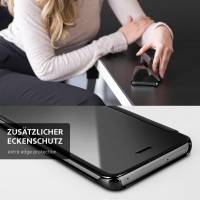 moex Void Case für Samsung Galaxy Note 4 – Klappbare 360 Grad Schutzhülle, Hochglanz Klavierlack Optik