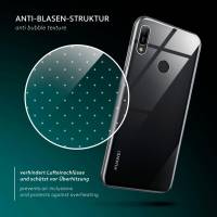 moex Aero Case für Huawei Y6 (2019) – Durchsichtige Hülle aus Silikon, Ultra Slim Handyhülle