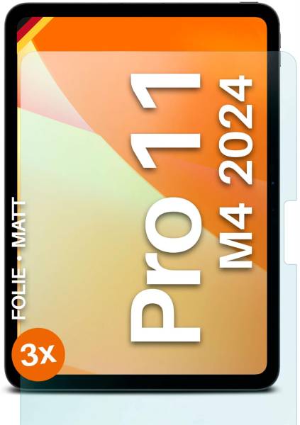 moex FlexProtect iPad Pro 11 (2024) Schutzfolie Matt