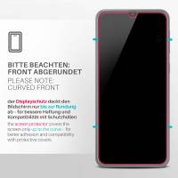 moex ShockProtect Klar für Samsung Galaxy M30s – Panzerglas für kratzfesten Displayschutz, Ultra klar