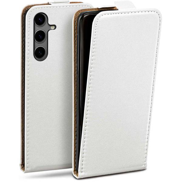 moex Flip Case Samsung Galaxy S24 Klapphülle Leder