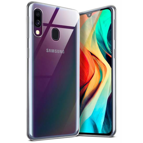 Für Samsung Galaxy A40 | Kristallklare, dünne Silikonhülle | AERO CASE