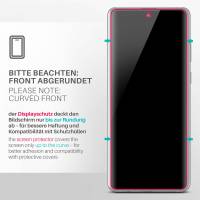 moex ShockProtect Klar für Samsung Galaxy S20 – Panzerglas für kratzfesten Displayschutz, Ultra klar