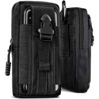 ONEFLOW Survival Case für Google Pixel 4a – Handy Gürteltasche aus Oxford Nylon mit Karabiner