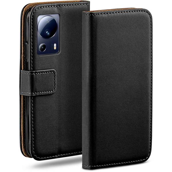 moex Book Case für Xiaomi 13 Lite Klapphülle mit Kartenfach