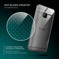 moex Aero Case für HTC One S9 – Durchsichtige Hülle aus Silikon, Ultra Slim Handyhülle