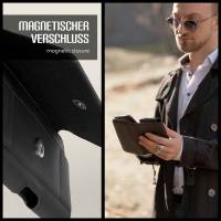 moex Snap Bag für Samsung Galaxy S23 FE – Handy Gürteltasche aus PU Leder, Quertasche mit Gürtel Clip