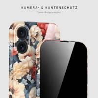 ONEFLOW Flower Cover iPhone 16 Plus Blumen Muster – weiteres Produktbild 1