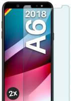 moex ShockProtect Klar für Samsung Galaxy A6 (2018) – Panzerglas für kratzfesten Displayschutz, Ultra klar