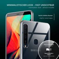 moex Aero Case für Samsung Galaxy A9 (2018) – Durchsichtige Hülle aus Silikon, Ultra Slim Handyhülle