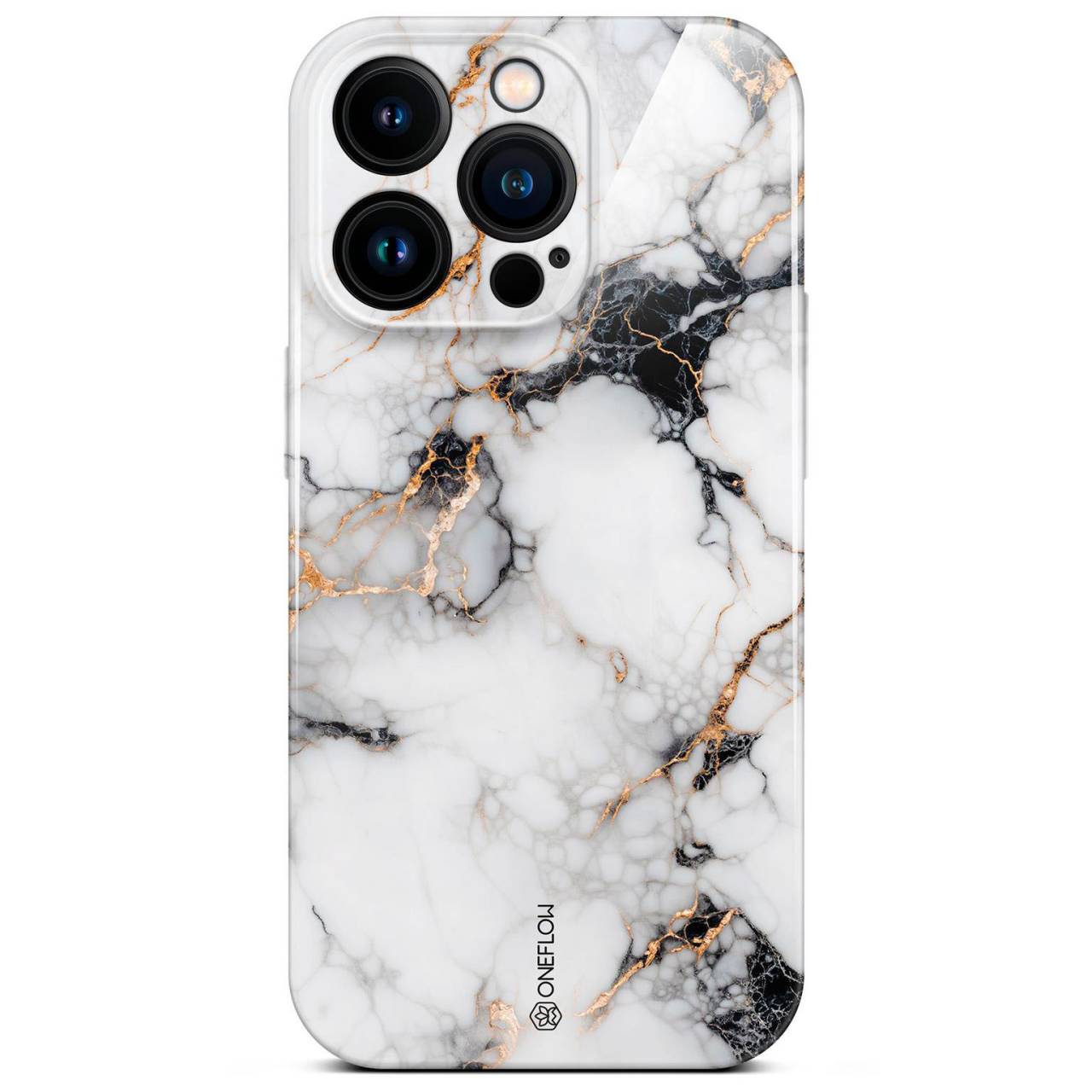 ONEFLOW Bliss Cover iPhone 15 Pro Marmor Muster