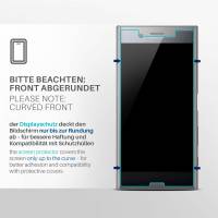 moex FlexProtect Klar für Sony Xperia XZ – Schutzfolie für unsichtbaren Displayschutz, Ultra klar