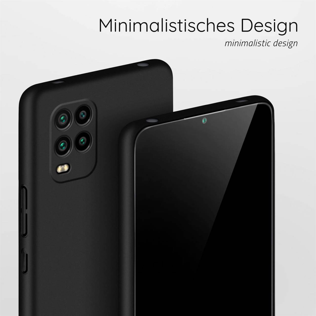 moex Alpha Case für Xiaomi Mi 10 Lite 5G – Extrem dünne, minimalistische Hülle in seidenmatt