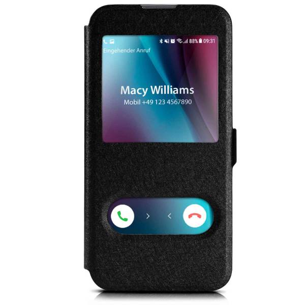 Für Huawei Honor 10 Lite | Dünne Tasche mit Fenster | COMFORT CASE