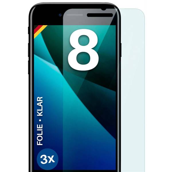 moex FlexProtect iPhone 8 Schutzfolie Klar